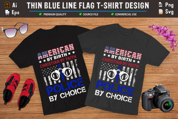 American Police Flag: Graphics & Illustrations Review