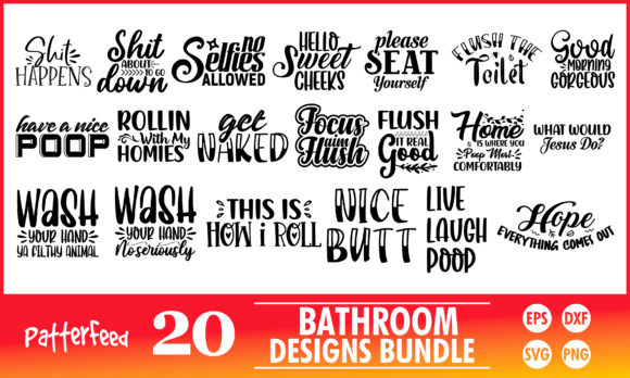 Bathroom Designs Bundle: Graphics & Crafts Review