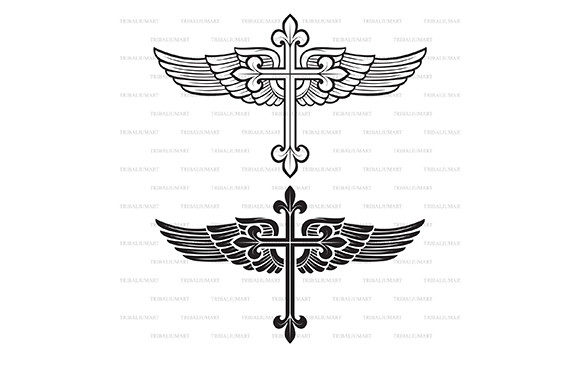 Christian Cross and Wings Graphics: A Brand Review