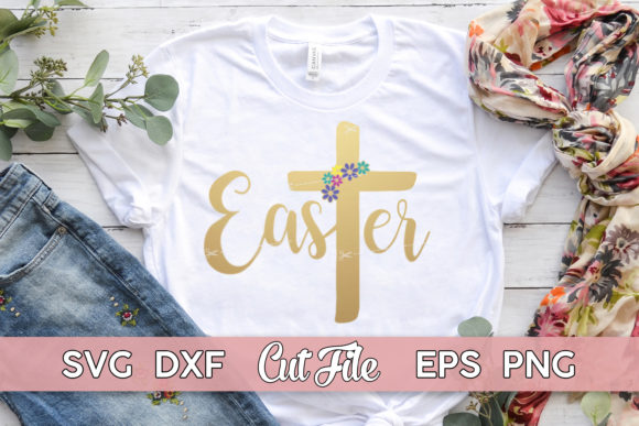 Easter Cross SVG Graphics & Illustrations Review