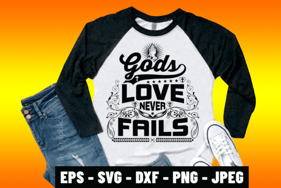 God's Love Never Fails: Graphics & Print Templates