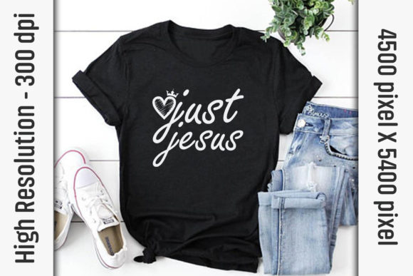 Just Jesus SVG: Graphics & Print Templates Review