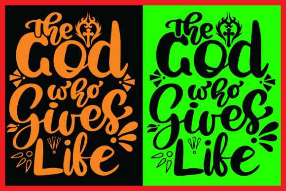 The God Who Gives Life: Graphics & Print Templates